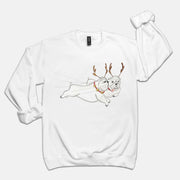 Reindeer Bulldogs Adult Sweatshirt