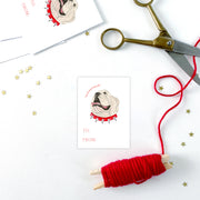Bulldog Gift Tags