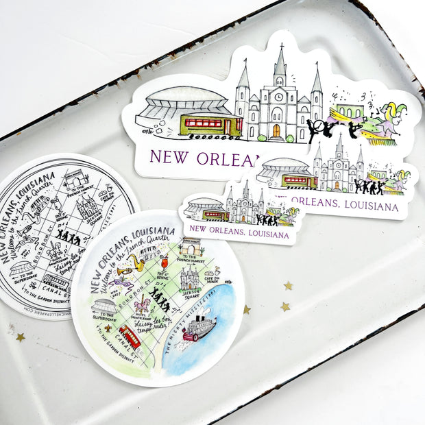New Orleans Stickers
