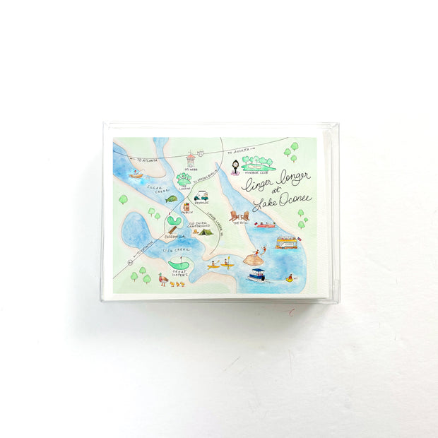 Lake Oconee Greeting Card