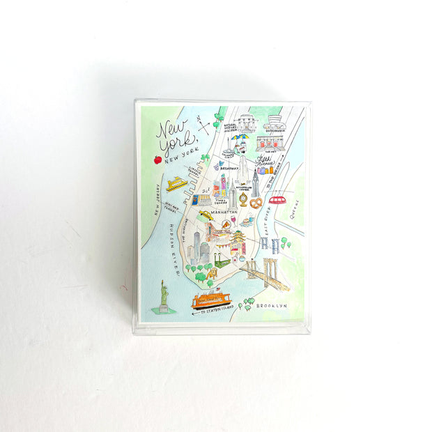 New York, New York Greeting Card