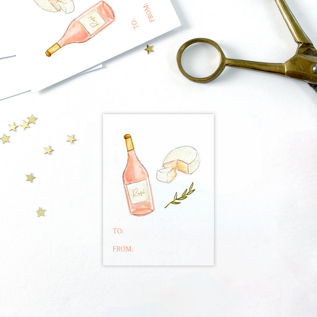 Hostess Rosé Gift Tags