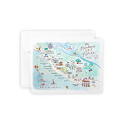 Beaches of 30A, Florida Greeting Card