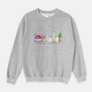 Athens Skyline Kids Sweatshirt