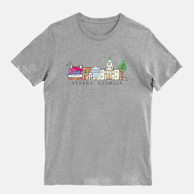  City of Atlanta, GA Watercolor T-Shirt T-Shirt