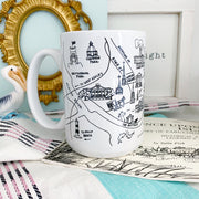 Charleston Map Mugs