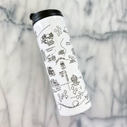 Atlanta map tumbler