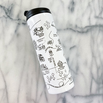 Atlanta map tumbler