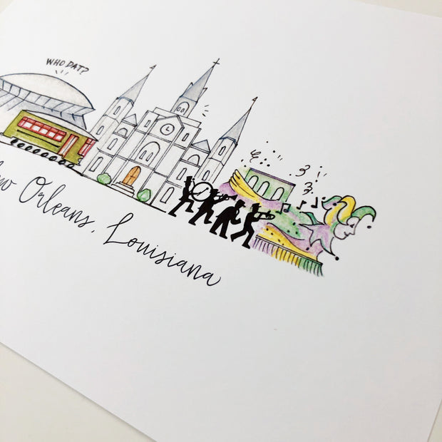 New Orleans Greeting Card