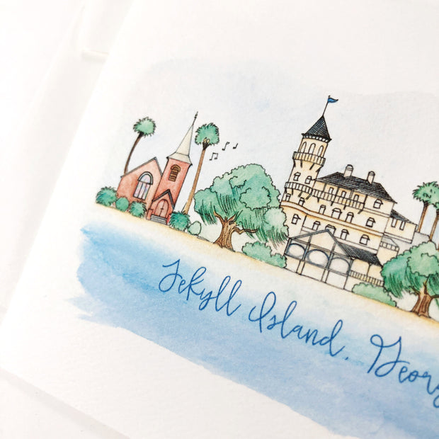 Jekyll Island, Georgia Greeting Card