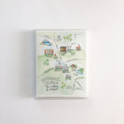 Watkinsville, Georgia Map Greeting Card