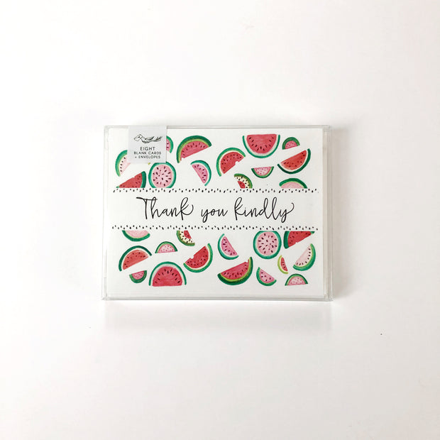 Watermelon Thank You Greeting Card