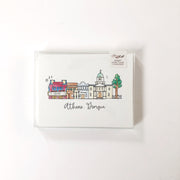 Athens Skyline Greeting Card