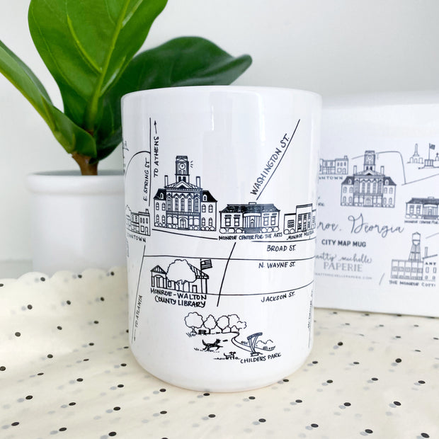 Monroe Map Mug