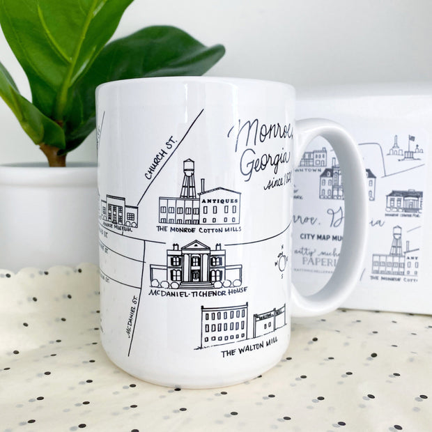 Monroe Map Mug