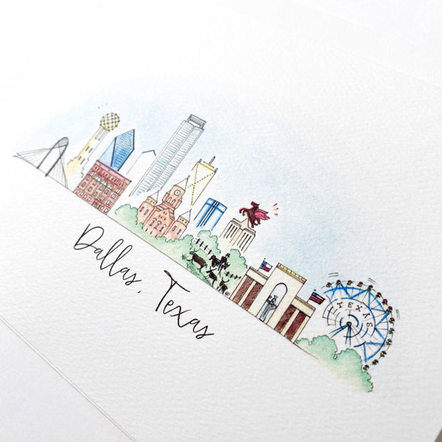 Dallas, Texas Greeting Card