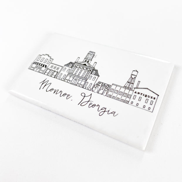 Monroe Skyline Magnets