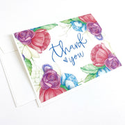 Floral Thank You Greeting Card