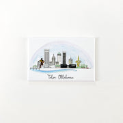 Tulsa, Oklahoma Skyline Magnets