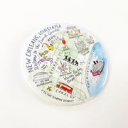 New Orleans, Louisiana Map Magnets