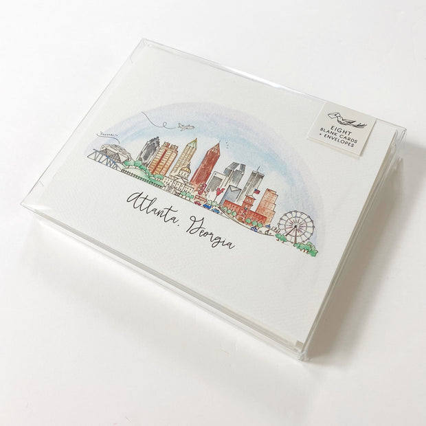 Atlanta, Georgia Skyline Greeting Card