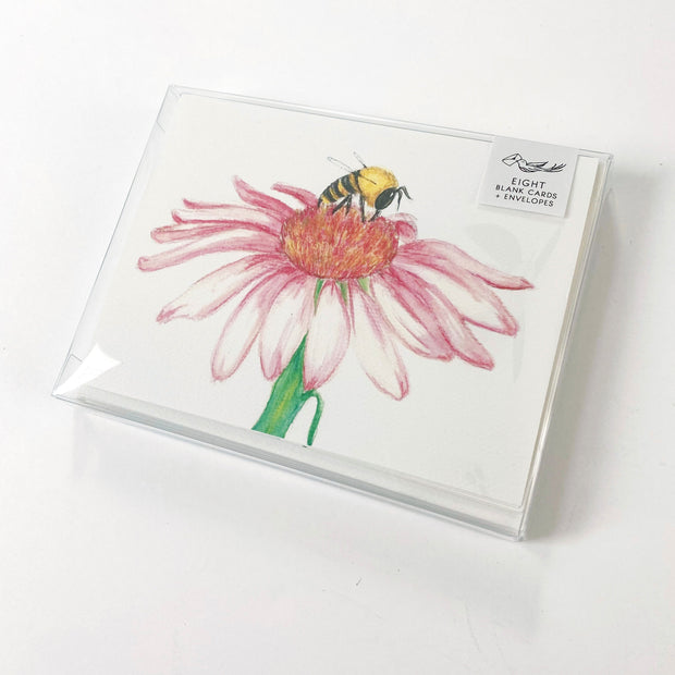 Pink Daisy Greeting Card