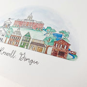 Roswell, Georgia Greeting Card