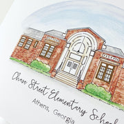 Athens Schools: Chase Street Elementary Art Print