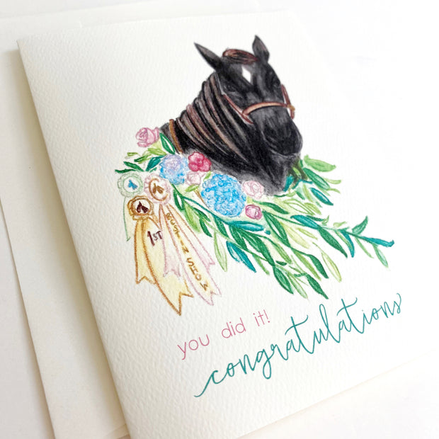 You did it! Congratulations Greeting Card