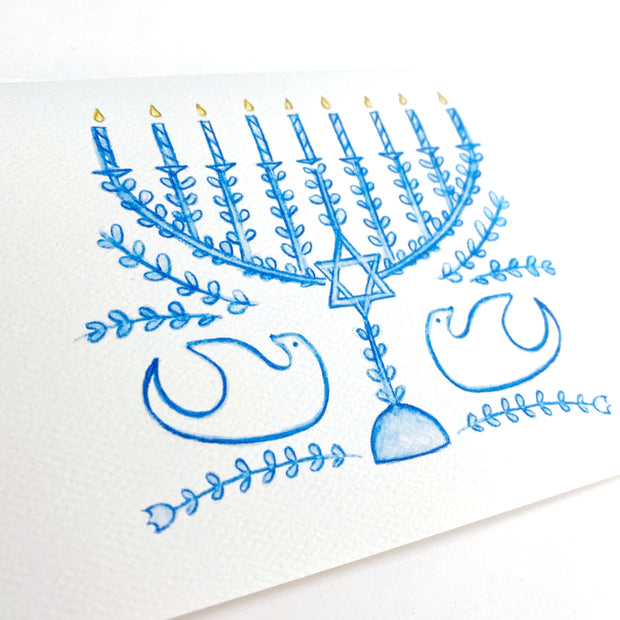 Happy Hanukkah Greeting Card