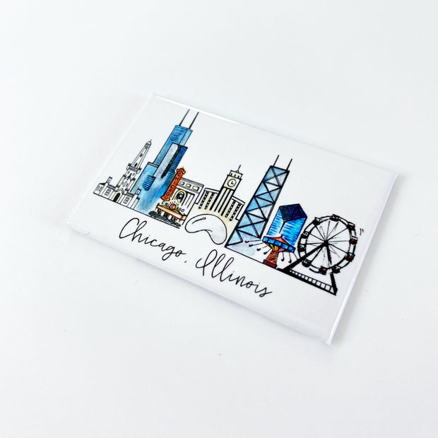 Chicago Skyline Magnets