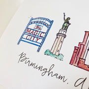 Birmingham, Alabama Greeting Card