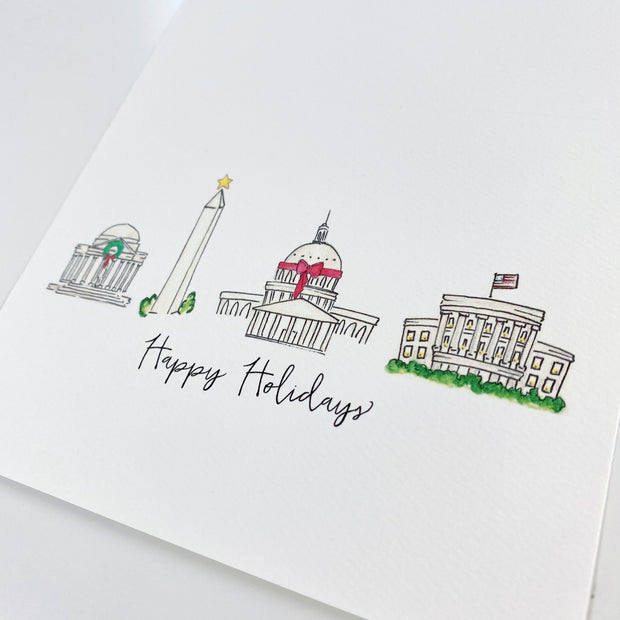 Washington, D.C. Holiday Greeting Card