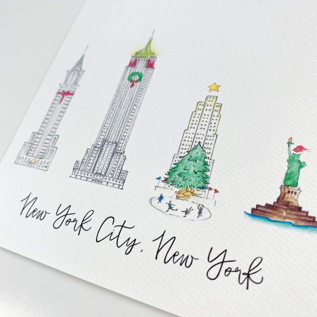 New York City Holiday Greeting Card