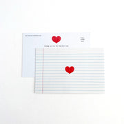 Red Heart Postcards