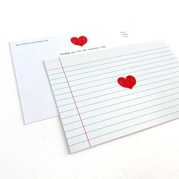 Red Heart Postcards