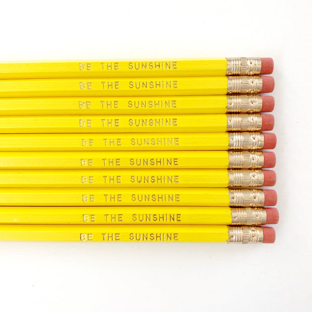 Be The Sunshine Pencils