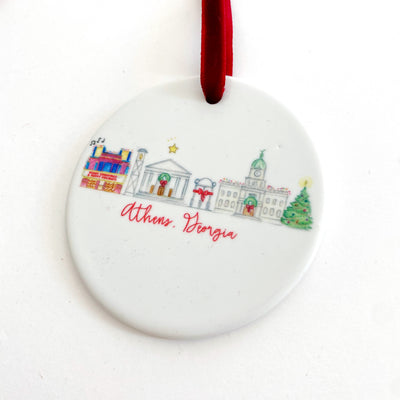 Athens, Georgia Holiday Ornament