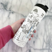 Atlanta map tumbler