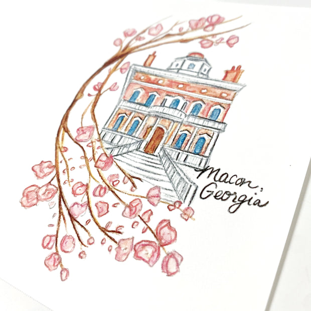 Macon, Georgia | Hay House Art Print