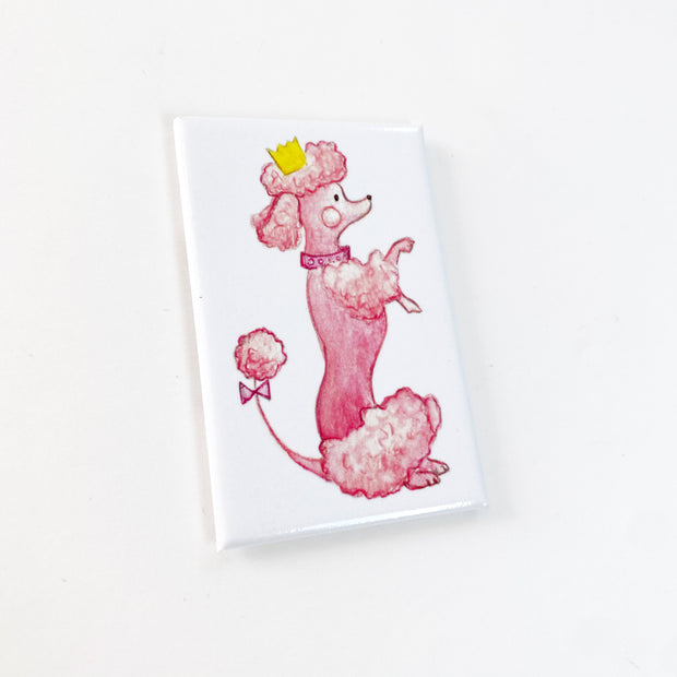 Pink Poodle Magnets