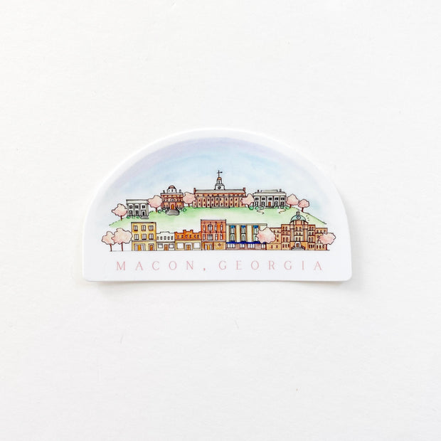 Macon, Georgia Sticker