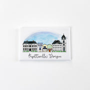 Fayetteville, Georgia Skyline Magnets