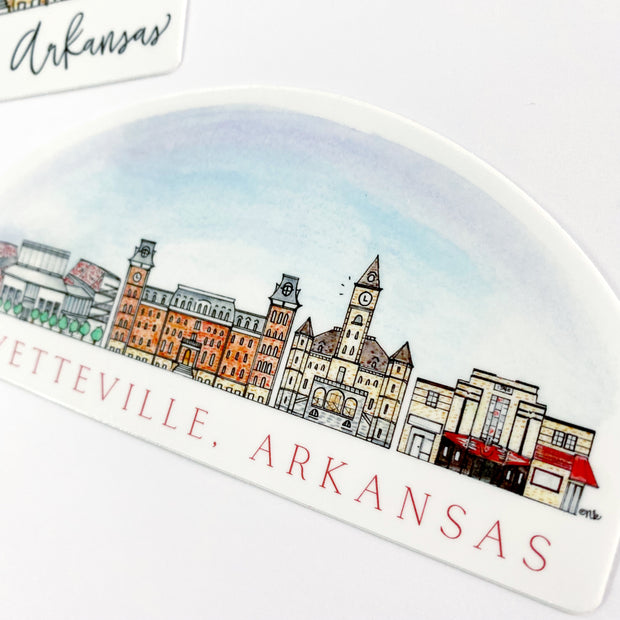 Fayetteville, Arkansas Stickers