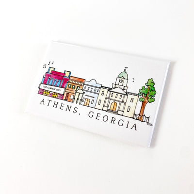Athens, Georgia Skyline Magnets