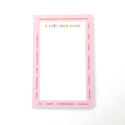 College Funds Personalized Notepads