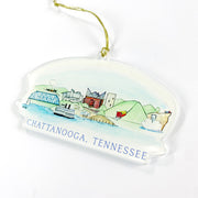 Chattanooga, Tennessee Acrylic Ornaments