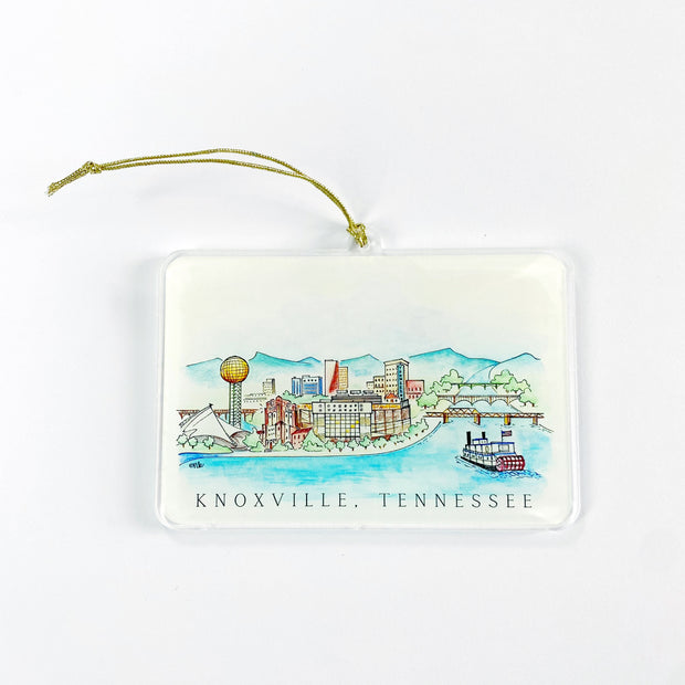 Knoxville, Tennessee Skyline Acrylic Ornament
