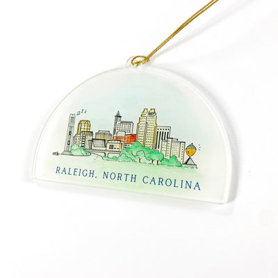 Raleigh, North Carolina Acrylic Ornament