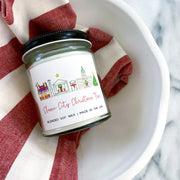 Classic City Christmas Tree Candle